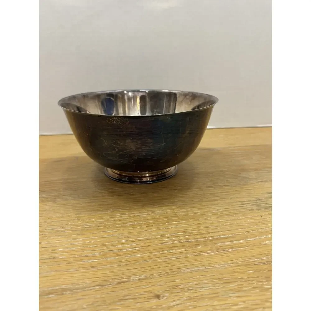 Paul Revere Silversmith Bowl Reproduction Oneida Silversmith